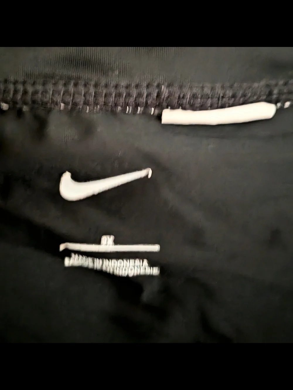 NIKE Women's Black Swim Board Skirt 2X